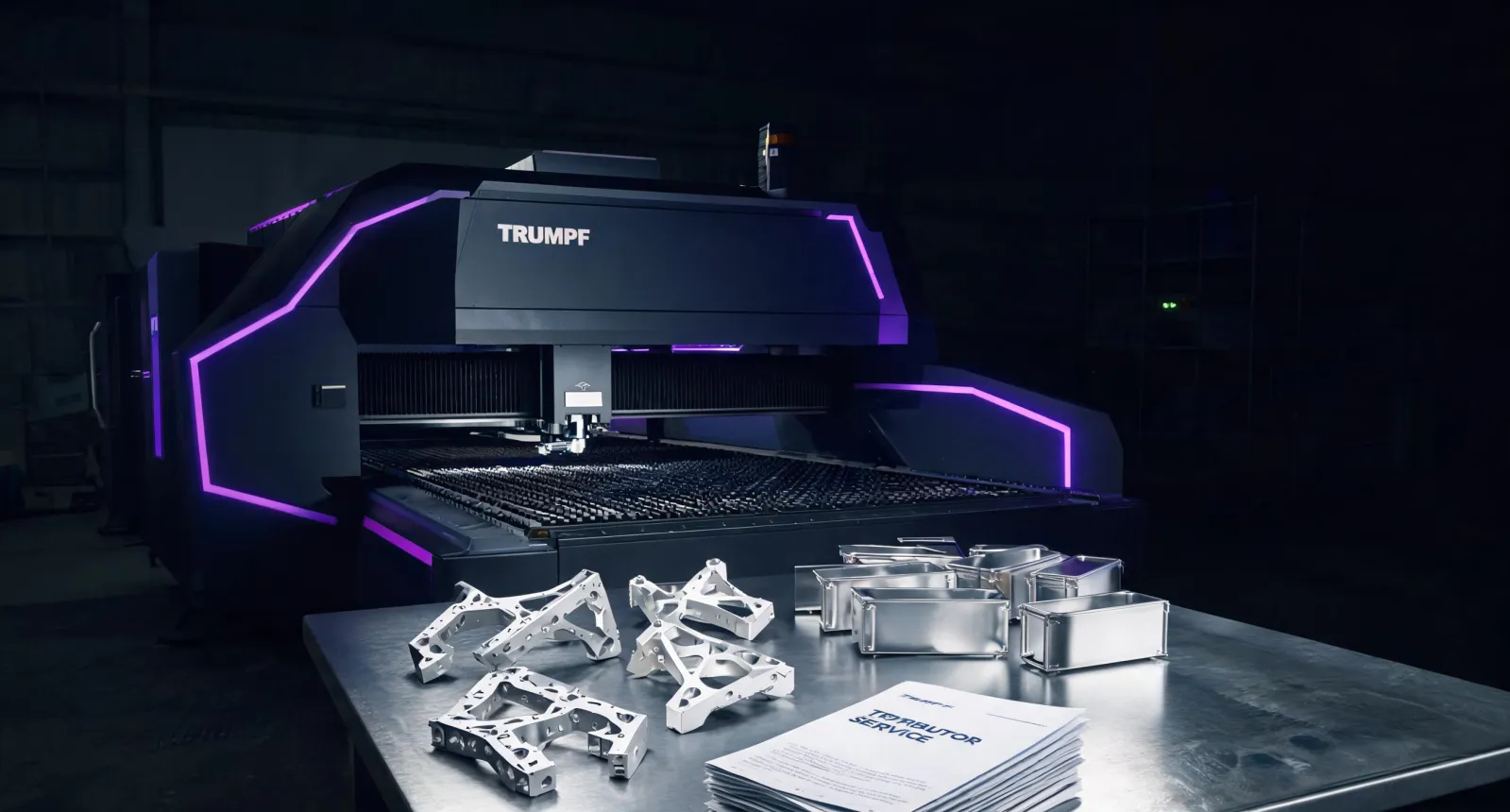 Trumpf laser cutting machine prepared for regulated industries