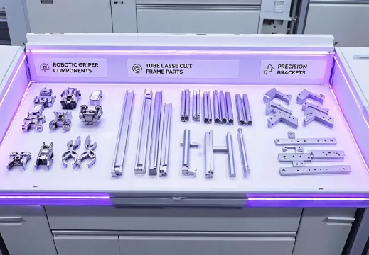 Robotics gripper components and tube laser parts