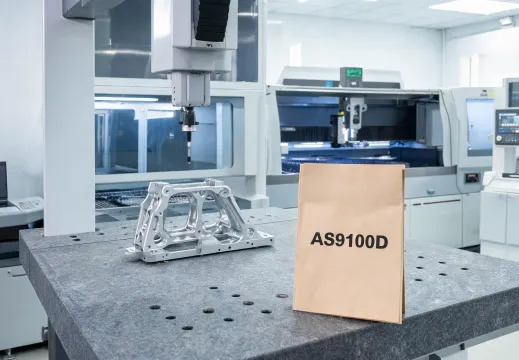 Aerospace laser cut titanium bracket