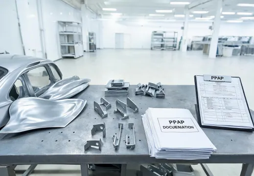 Automotive stamped and laser cut parts