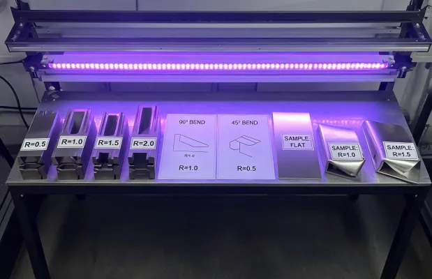 Press brake tooling package prepared for repeat orders
